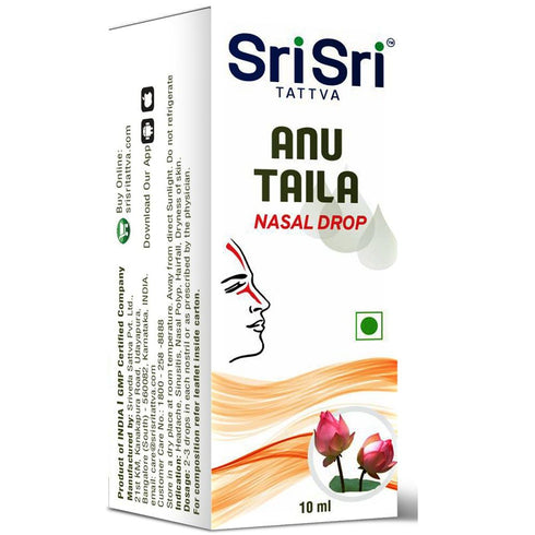Sri Sri Tattva Anu Taila Nasal Drops 10ml